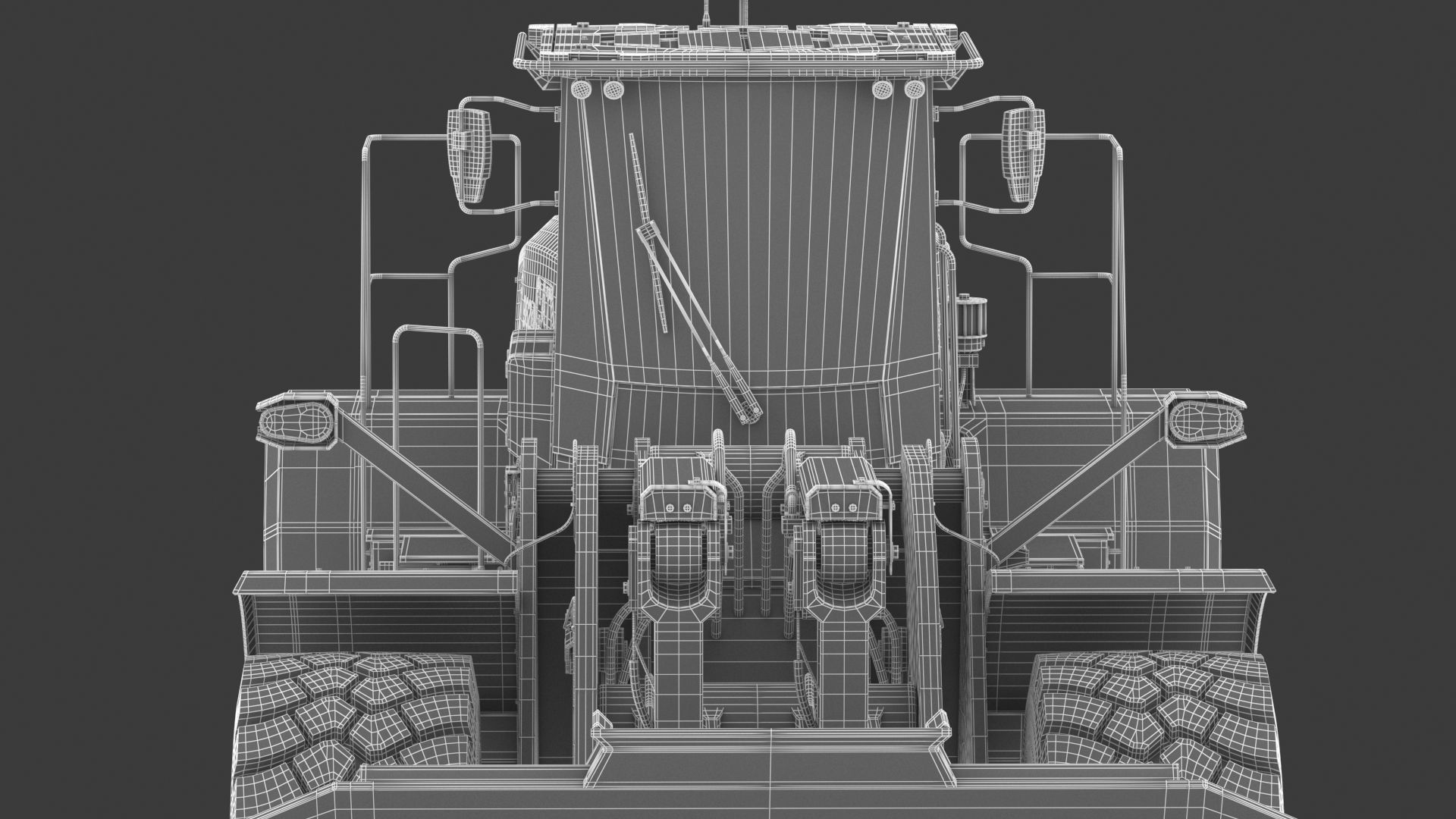 CAT 982 XE Wheel Loader 3D model_36