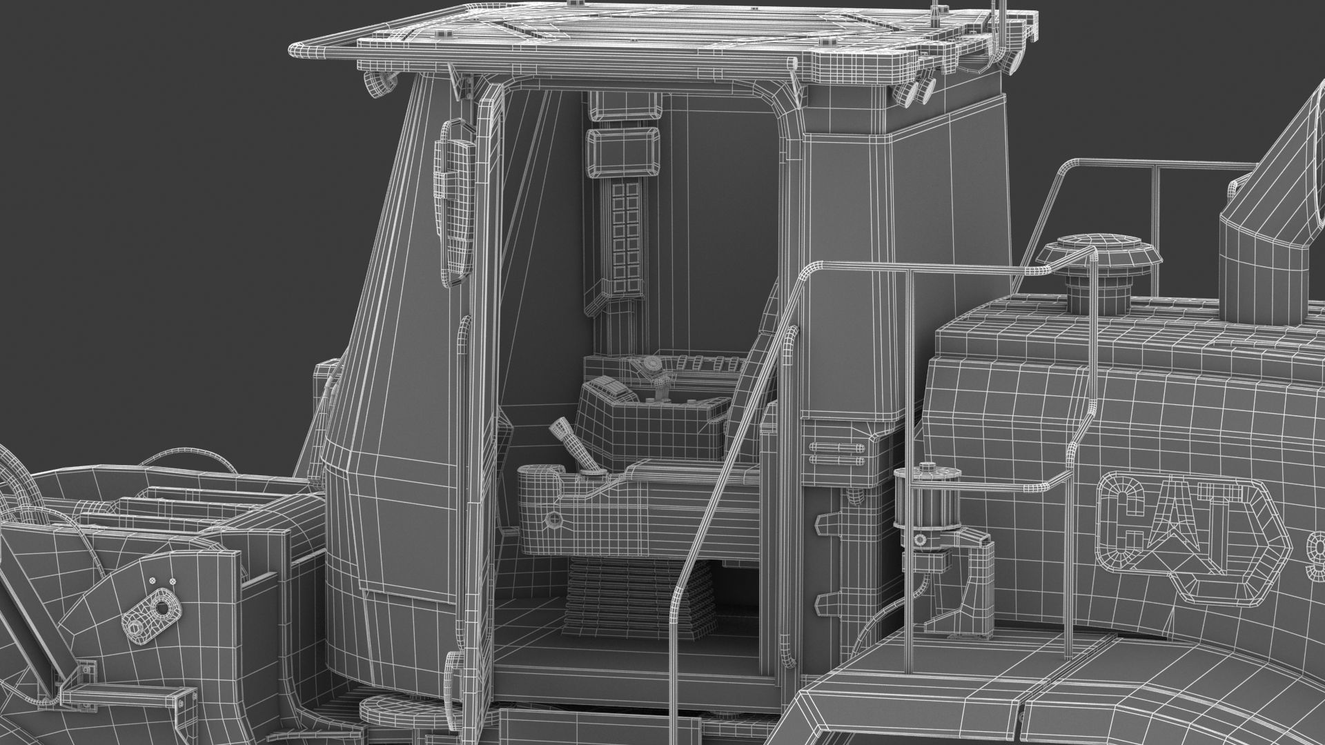 CAT 982 XE Wheel Loader 3D model_41