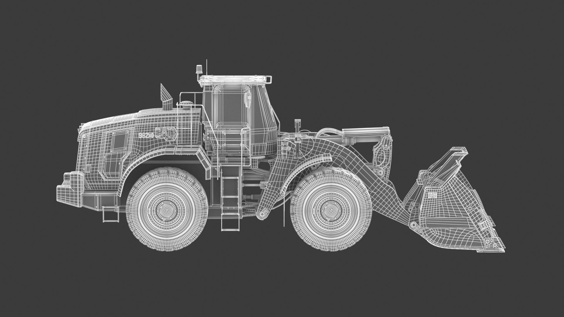 CAT 982 XE Wheel Loader 3D model_28