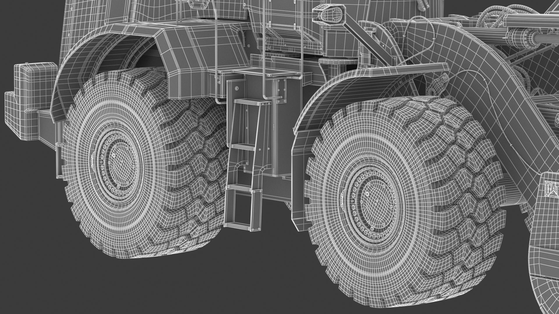 CAT 982 XE Wheel Loader 3D model_37