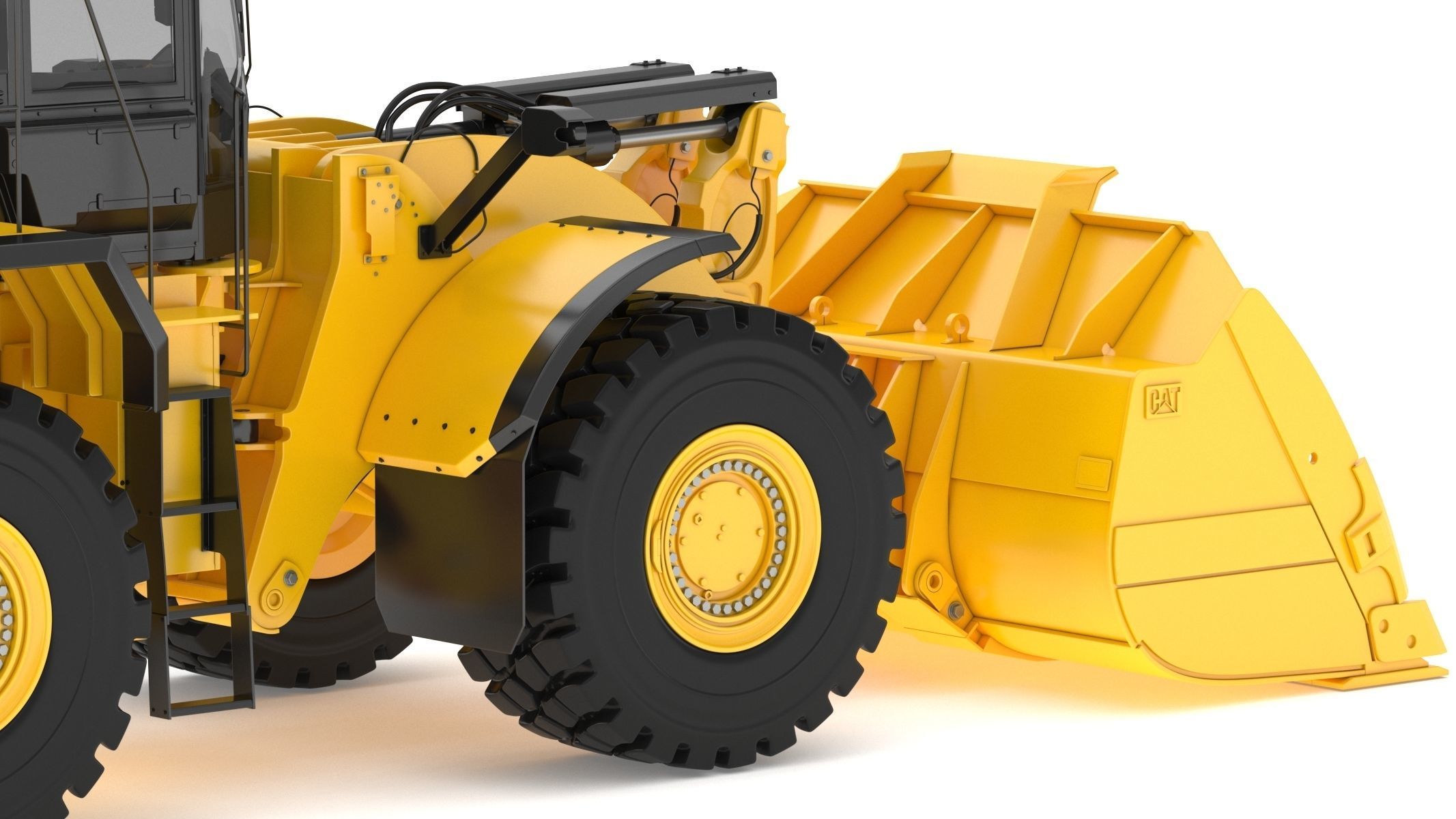 CAT 982 XE Wheel Loader 3D model_10