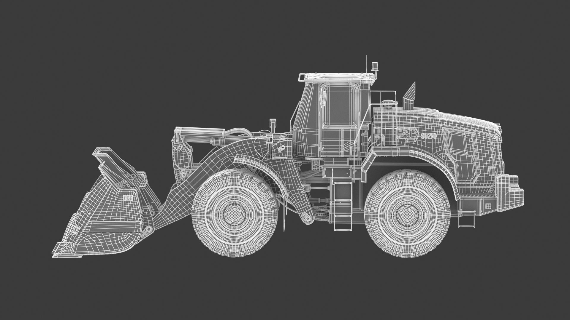CAT 982 XE Wheel Loader 3D model_24
