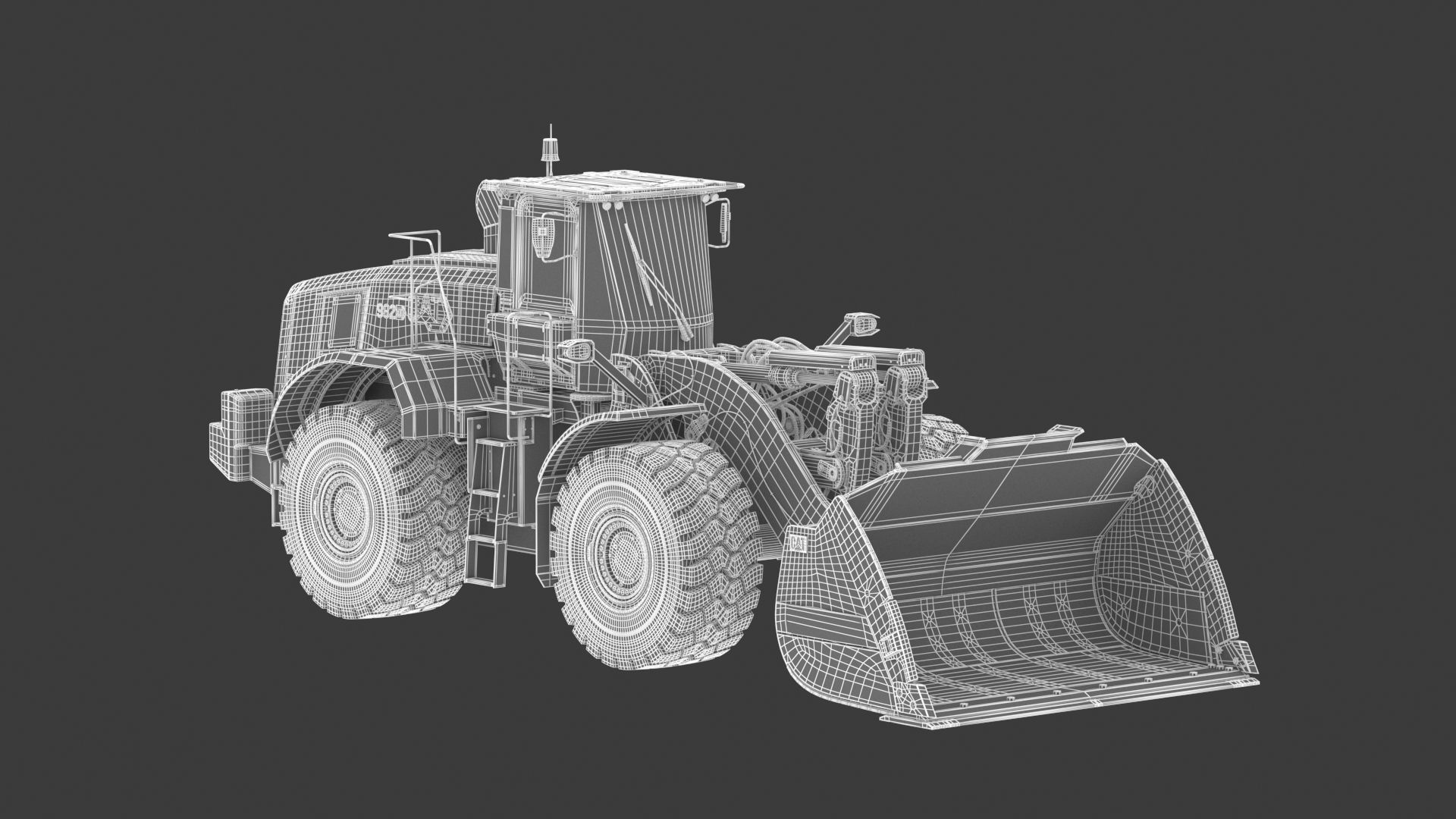 CAT 982 XE Wheel Loader 3D model_27