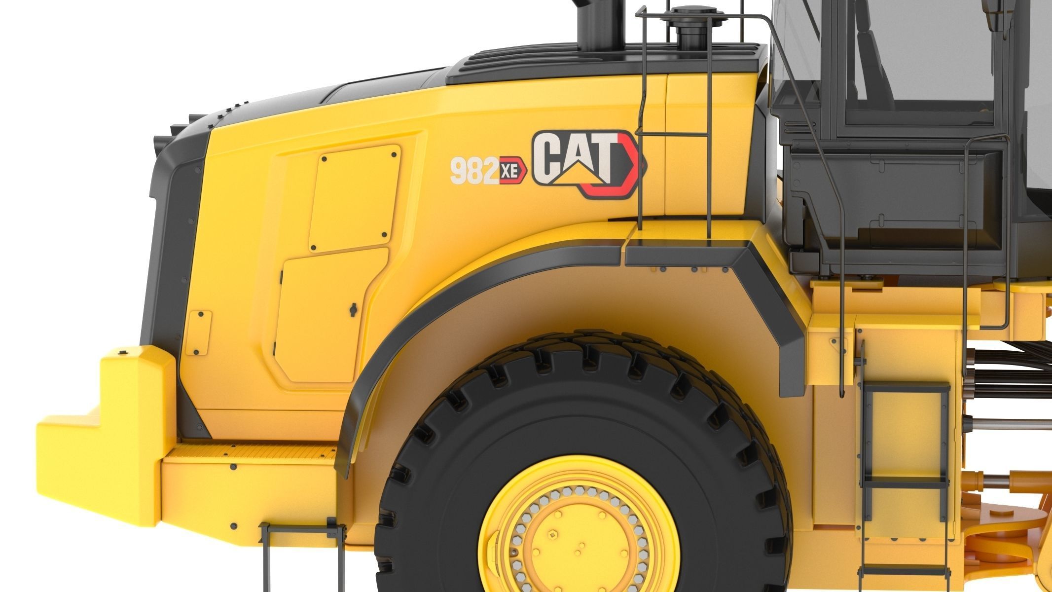 CAT 982 XE Wheel Loader 3D model_17
