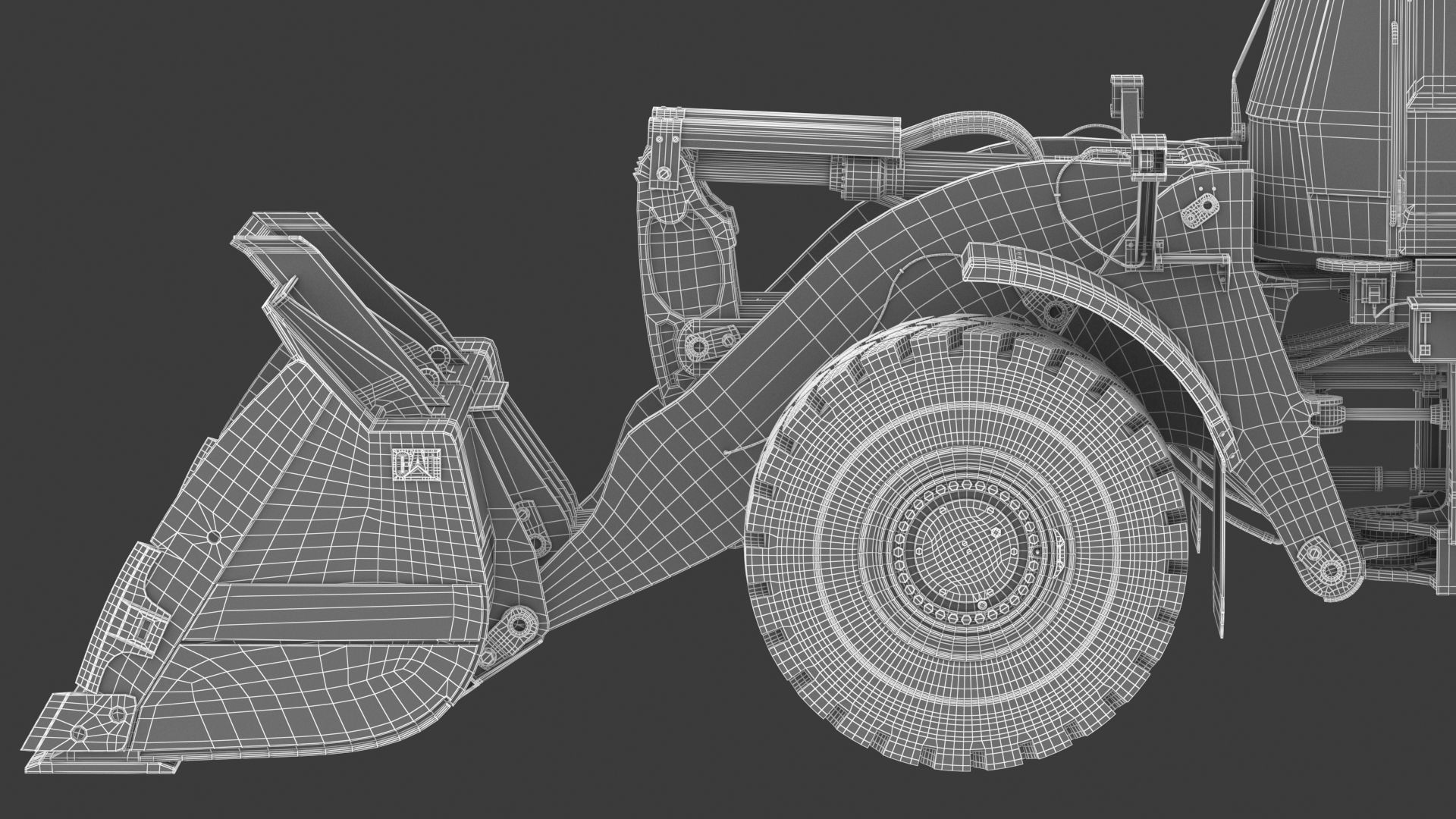 CAT 982 XE Wheel Loader 3D model_34