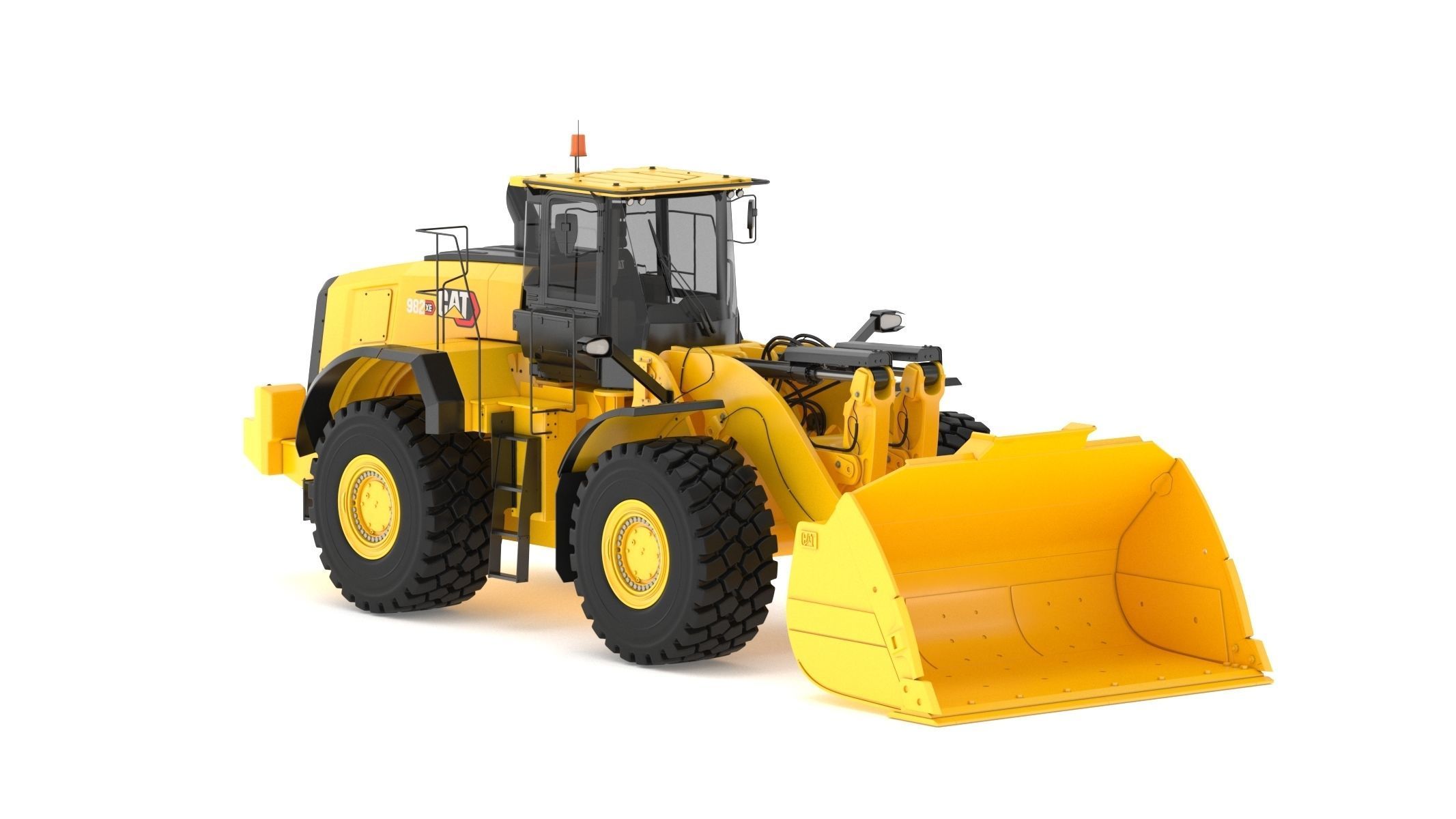 CAT 982 XE Wheel Loader 3D model_6
