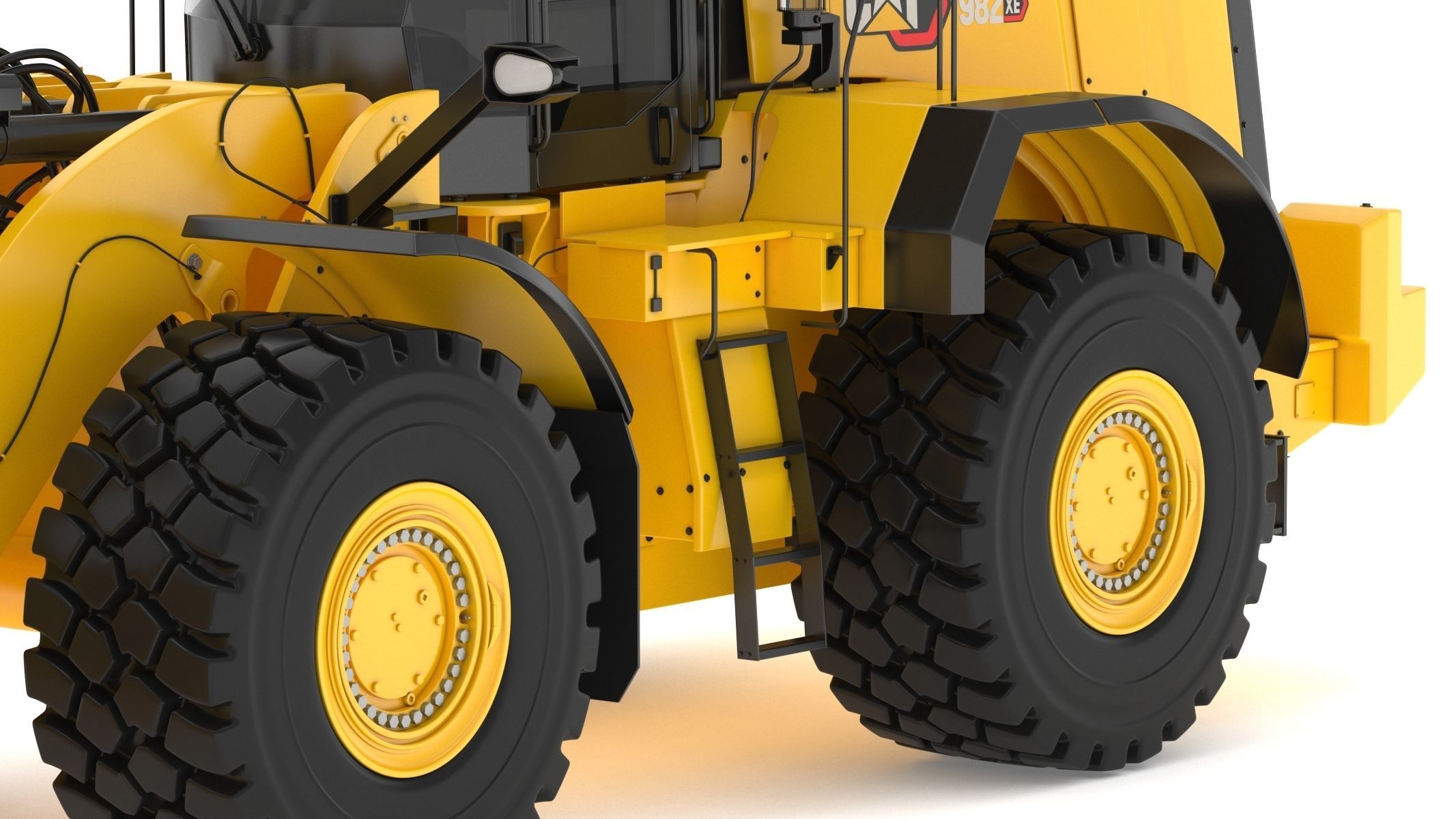 CAT 982 XE Wheel Loader 3D model_14