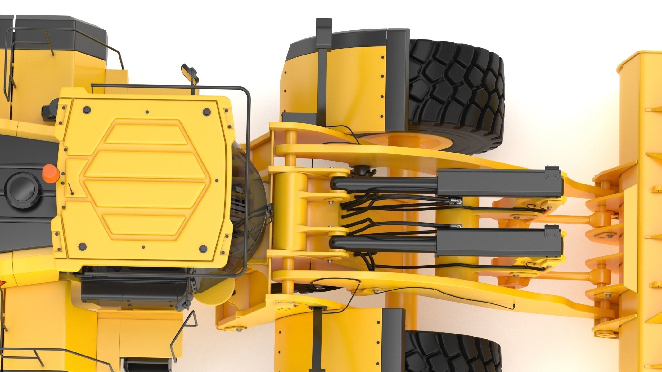 CAT 982 XE Wheel Loader 3D model_19