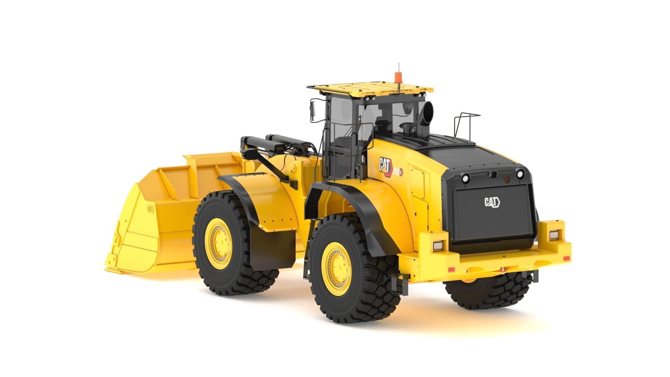 CAT 982 XE Wheel Loader 3D model_2