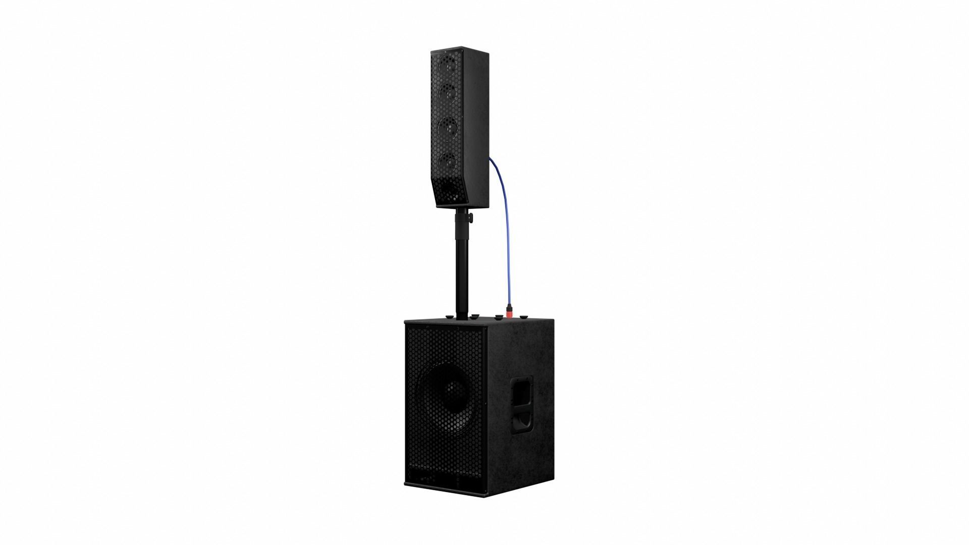 Speaker Sound 04  3D model_5