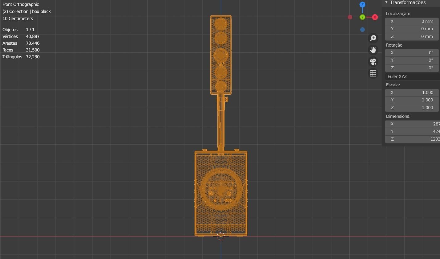 Speaker Sound 04  3D model_12