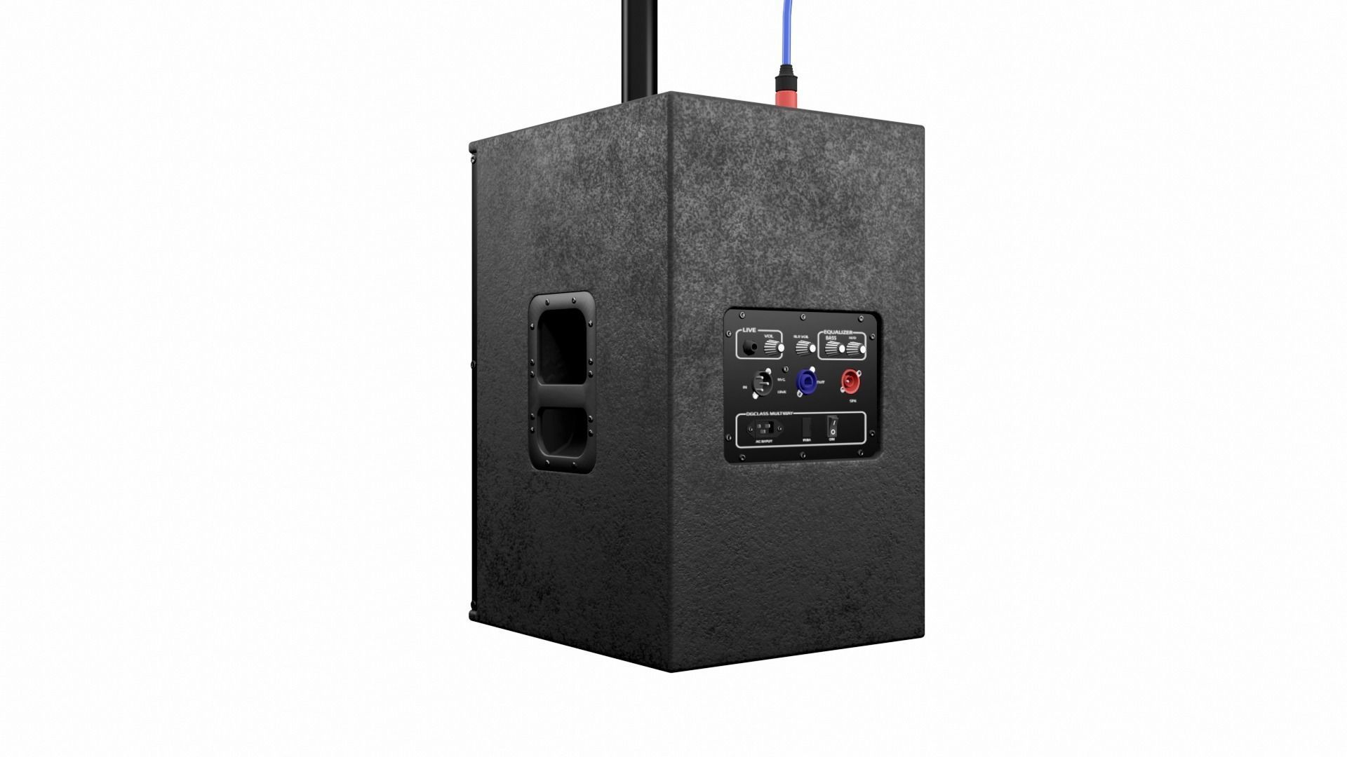 Speaker Sound 04  3D model_7