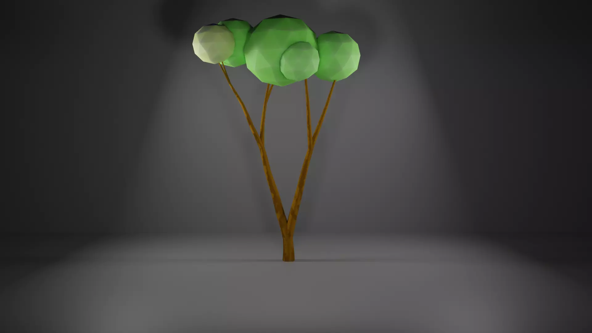Low-Poly Tree Pack Low-poly 3D model_0