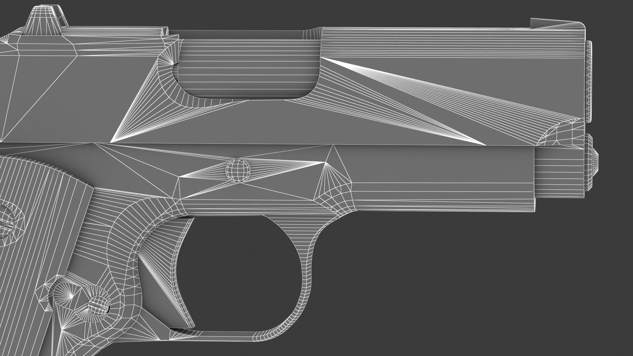 Detonics Combat Master Low Poly Low-poly 3D model_20