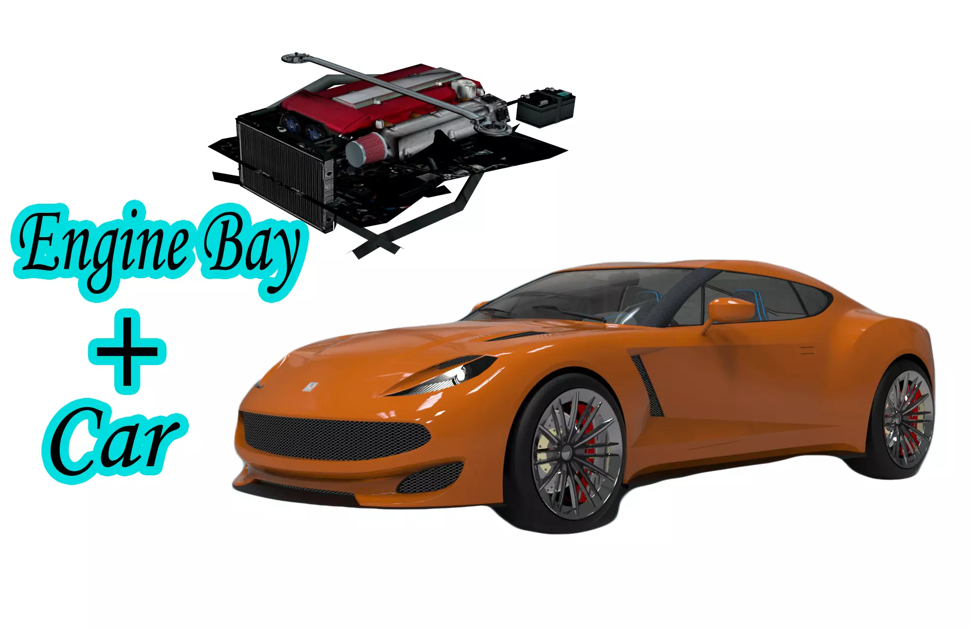 Aston Martin V12 Zagato Car 3d Model 2022 3D model