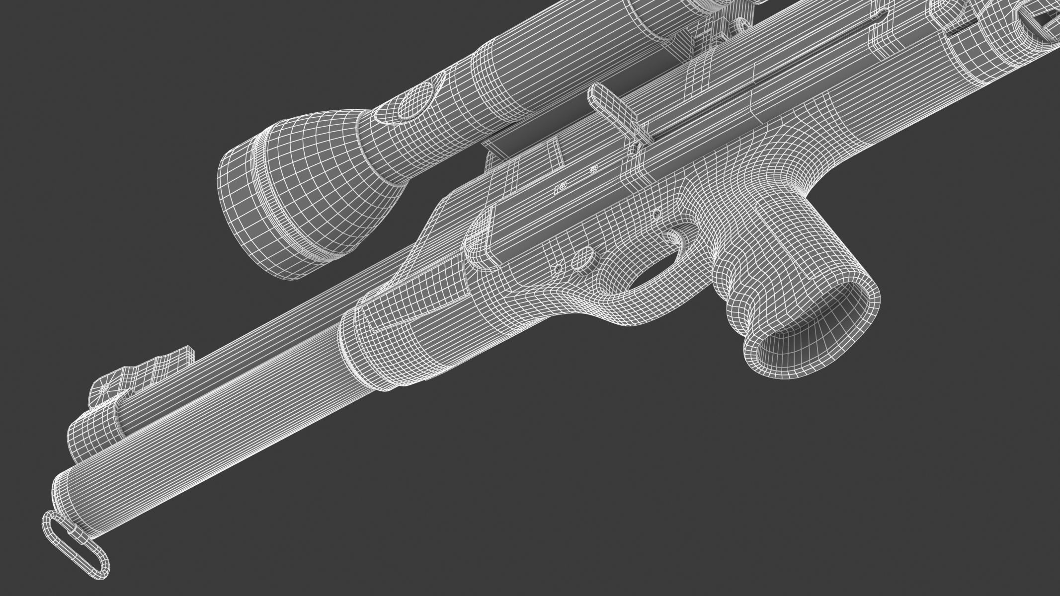 High Standard Model 10 3D model_25