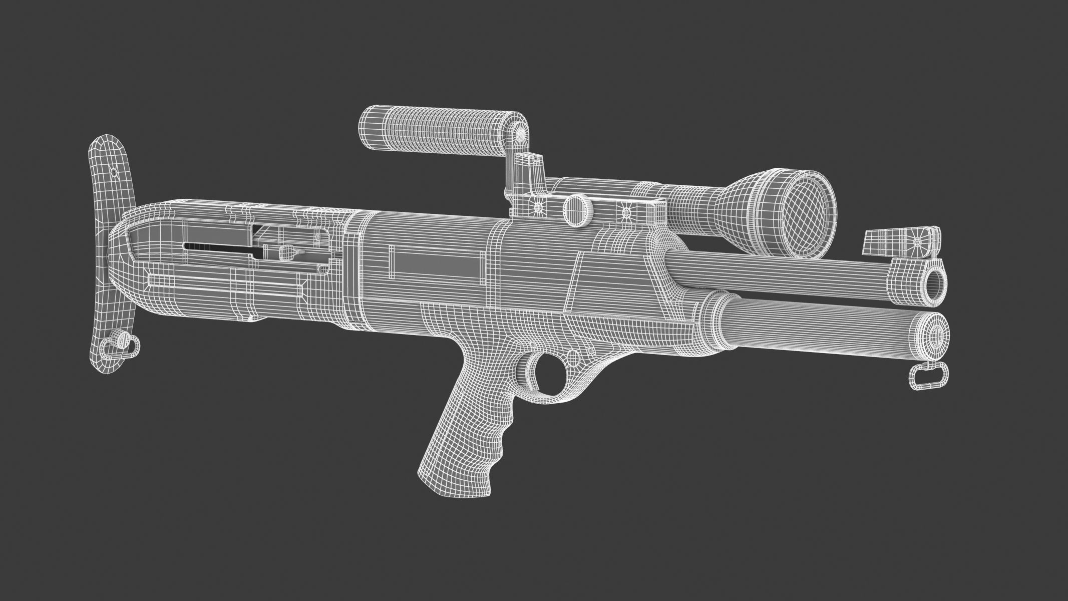 High Standard Model 10 3D model_15