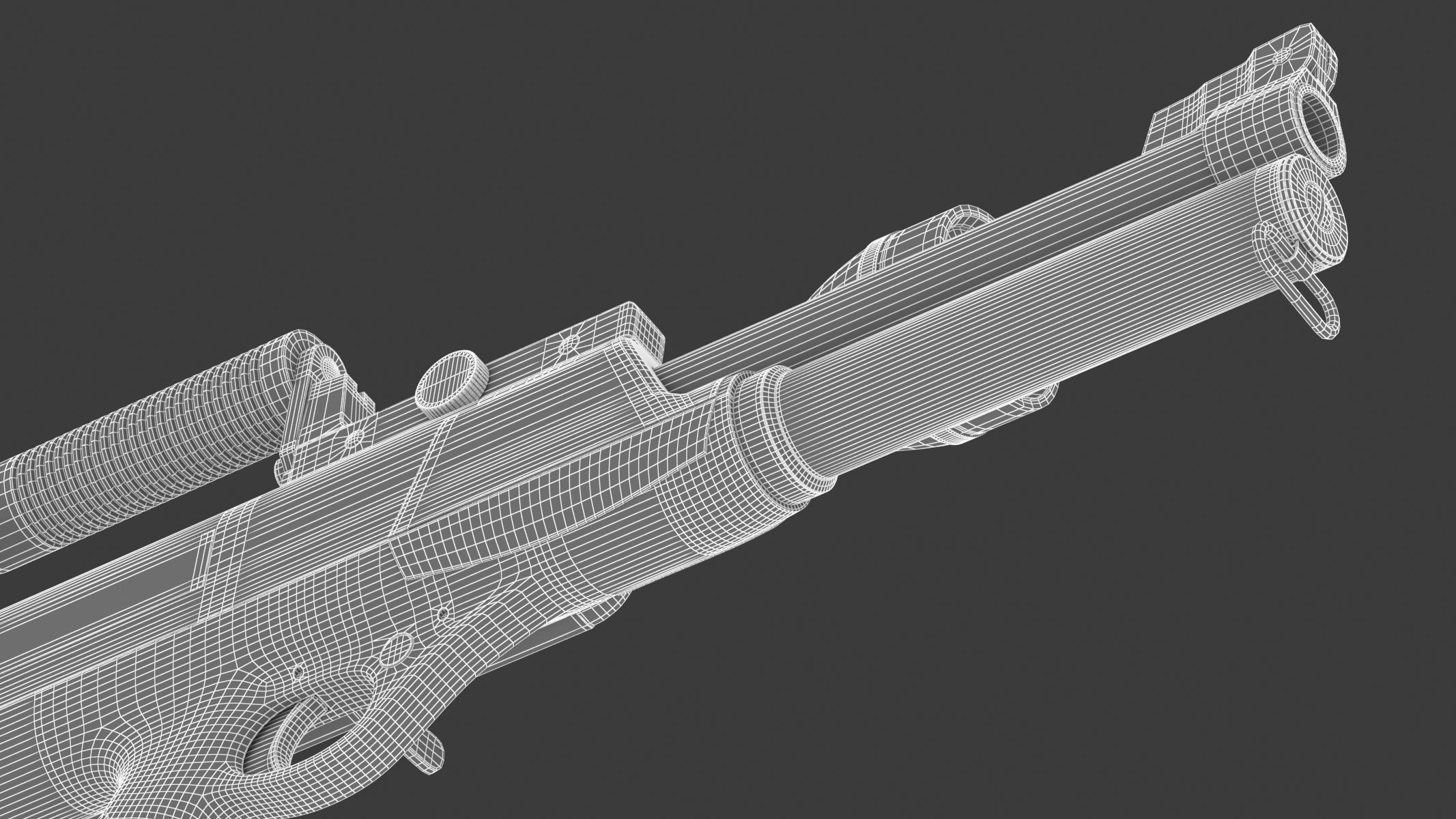 High Standard Model 10 3D model_27