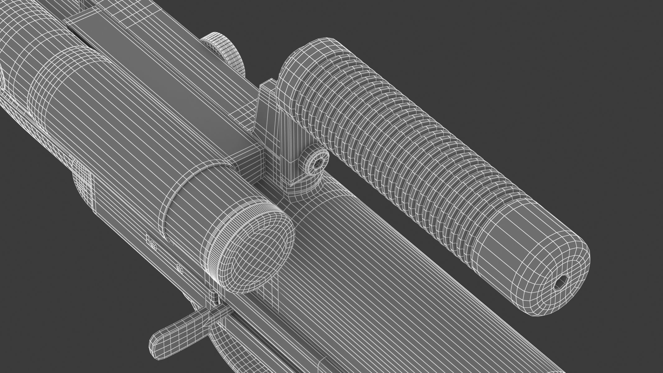 High Standard Model 10 3D model_29