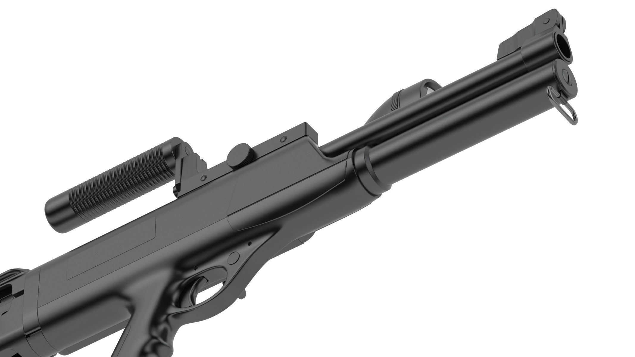 High Standard Model 10 3D model_12