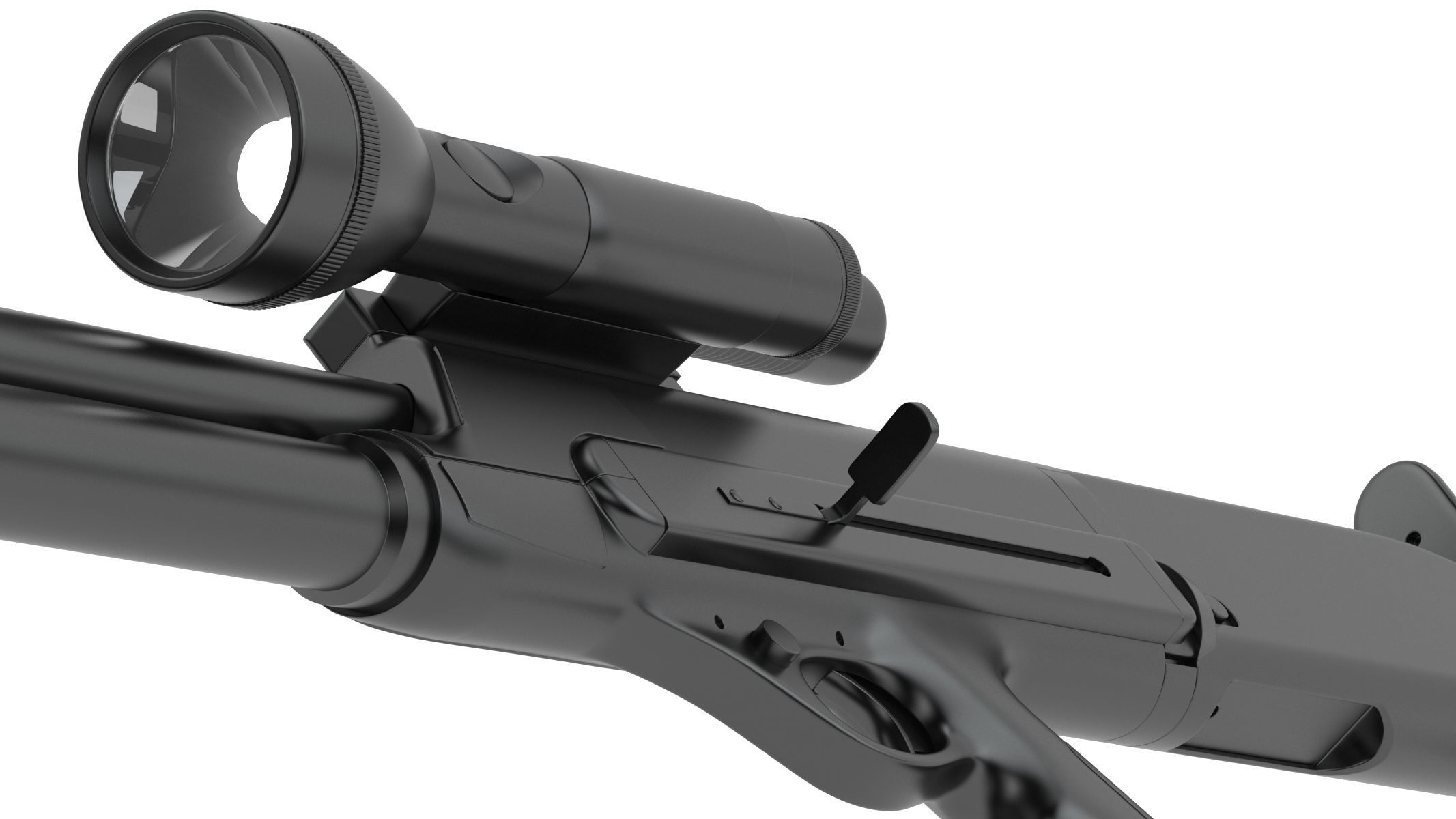 High Standard Model 10 3D model_13