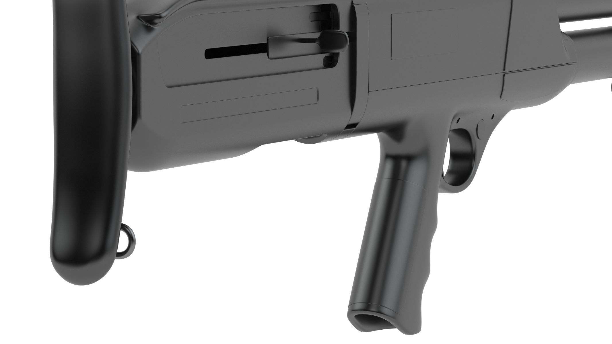 High Standard Model 10 3D model_6