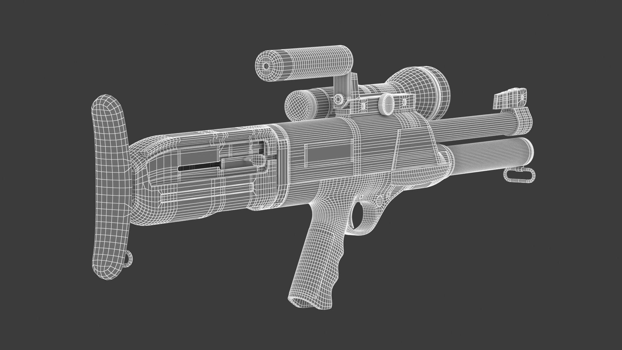 High Standard Model 10 3D model_16