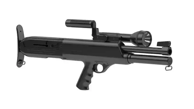 High Standard Model 10 3D model