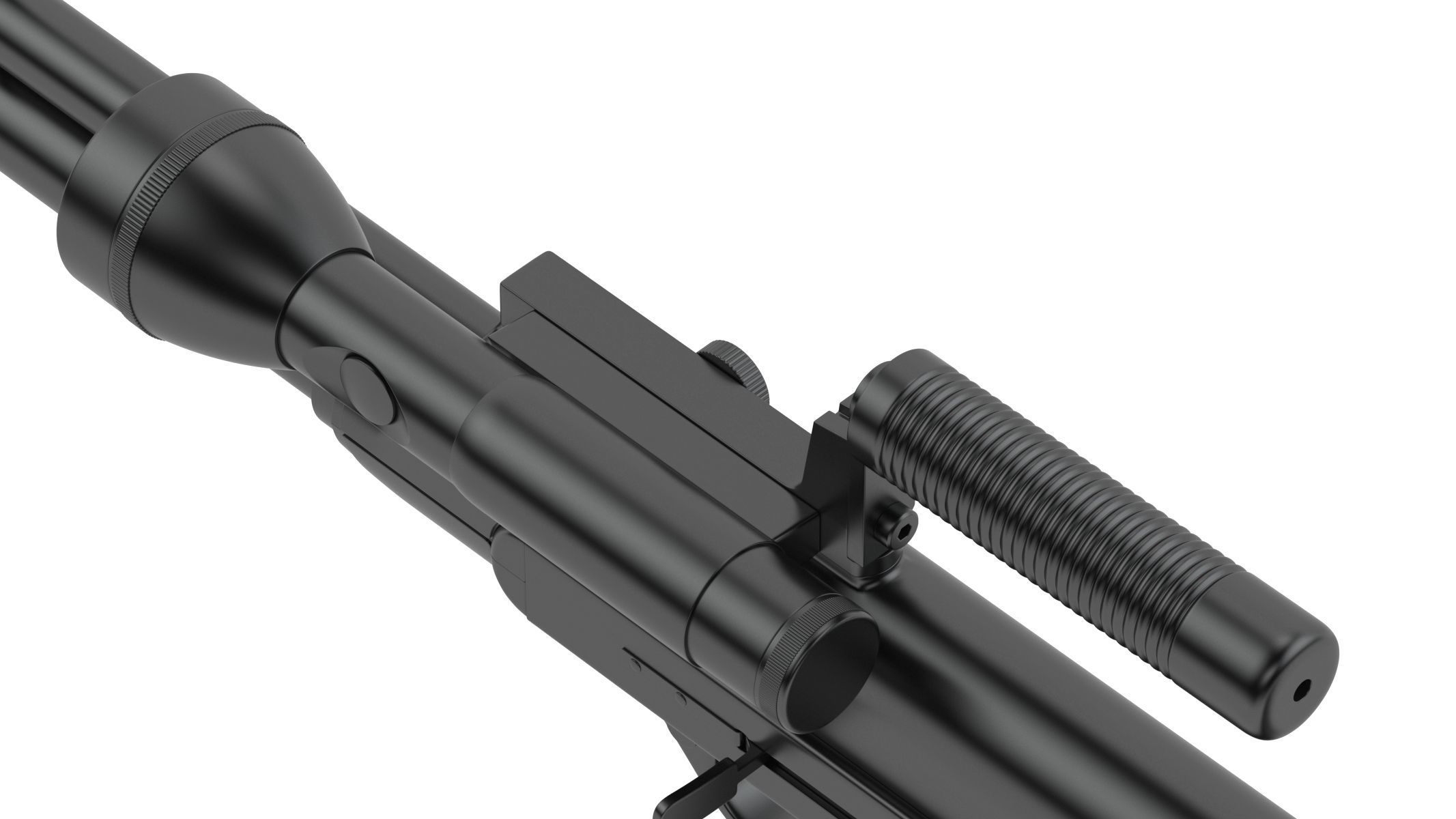 High Standard Model 10 3D model_14