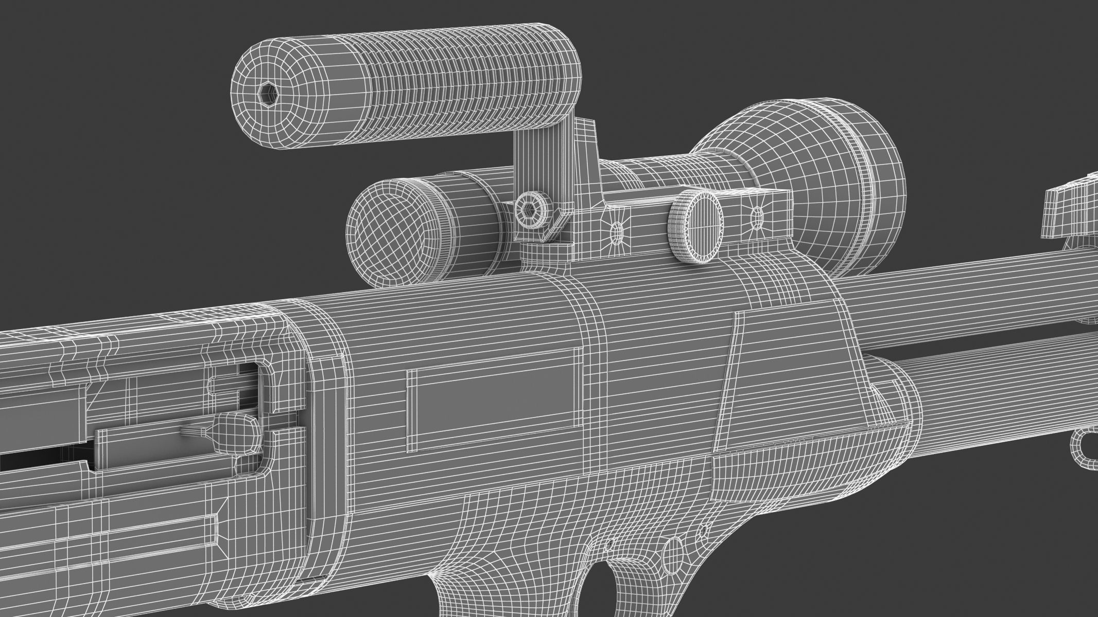 High Standard Model 10 3D model_21