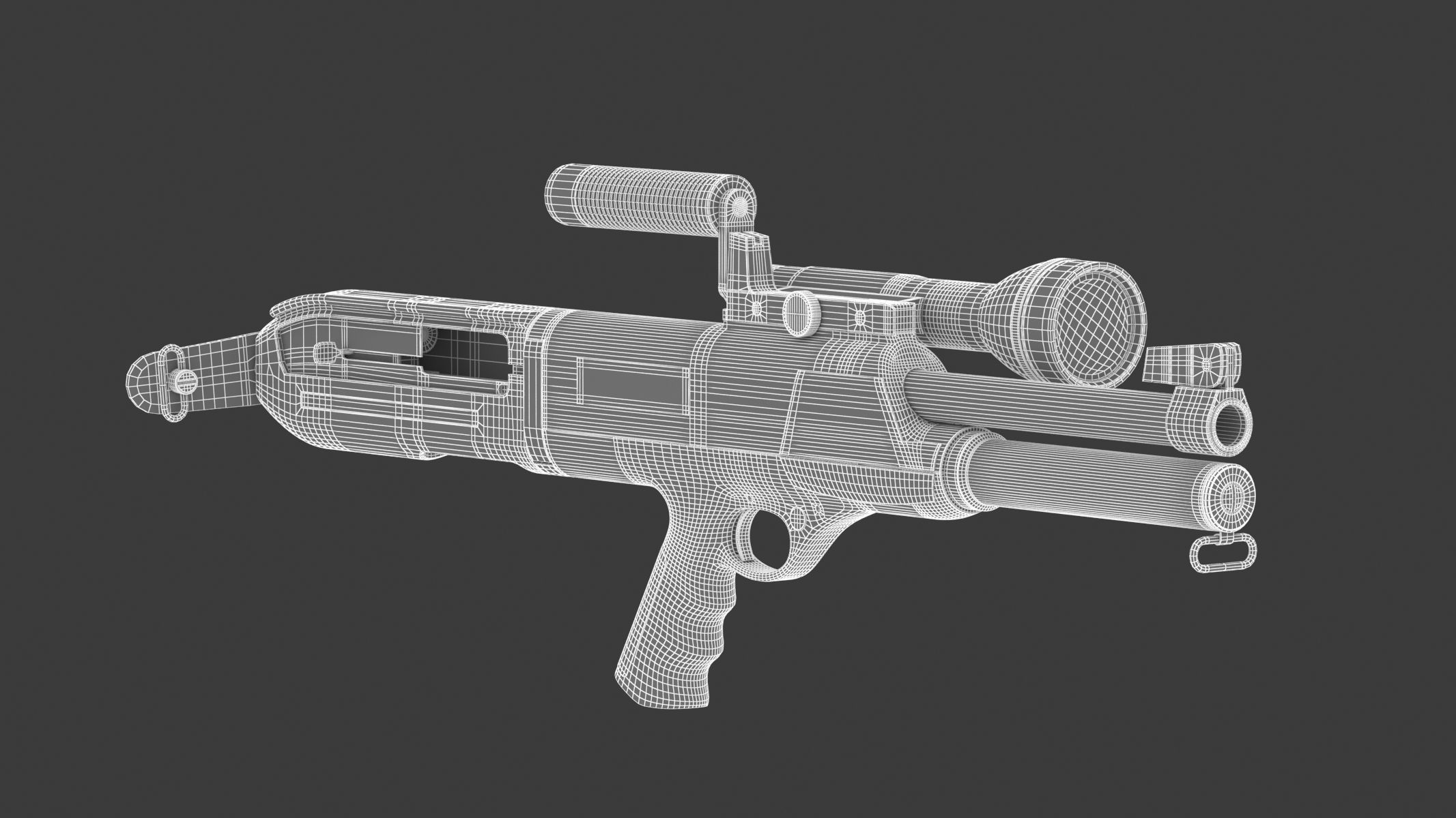 High Standard Model 10 3D model_19