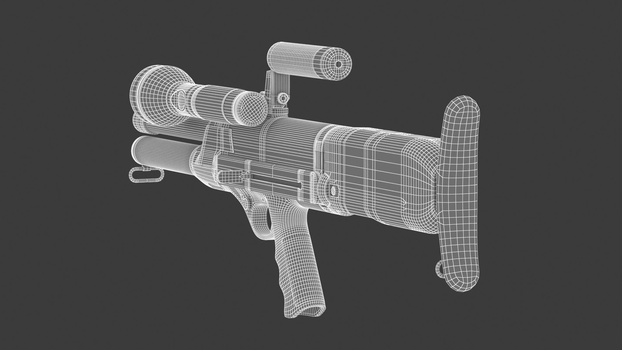 High Standard Model 10 3D model_17