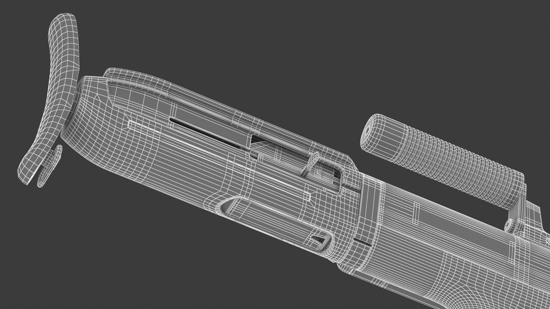 High Standard Model 10 3D model_26