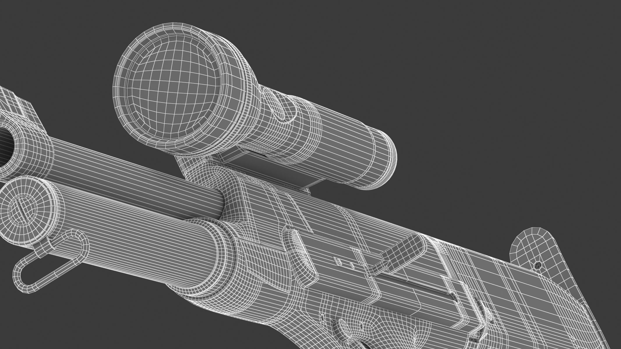 High Standard Model 10 3D model_28