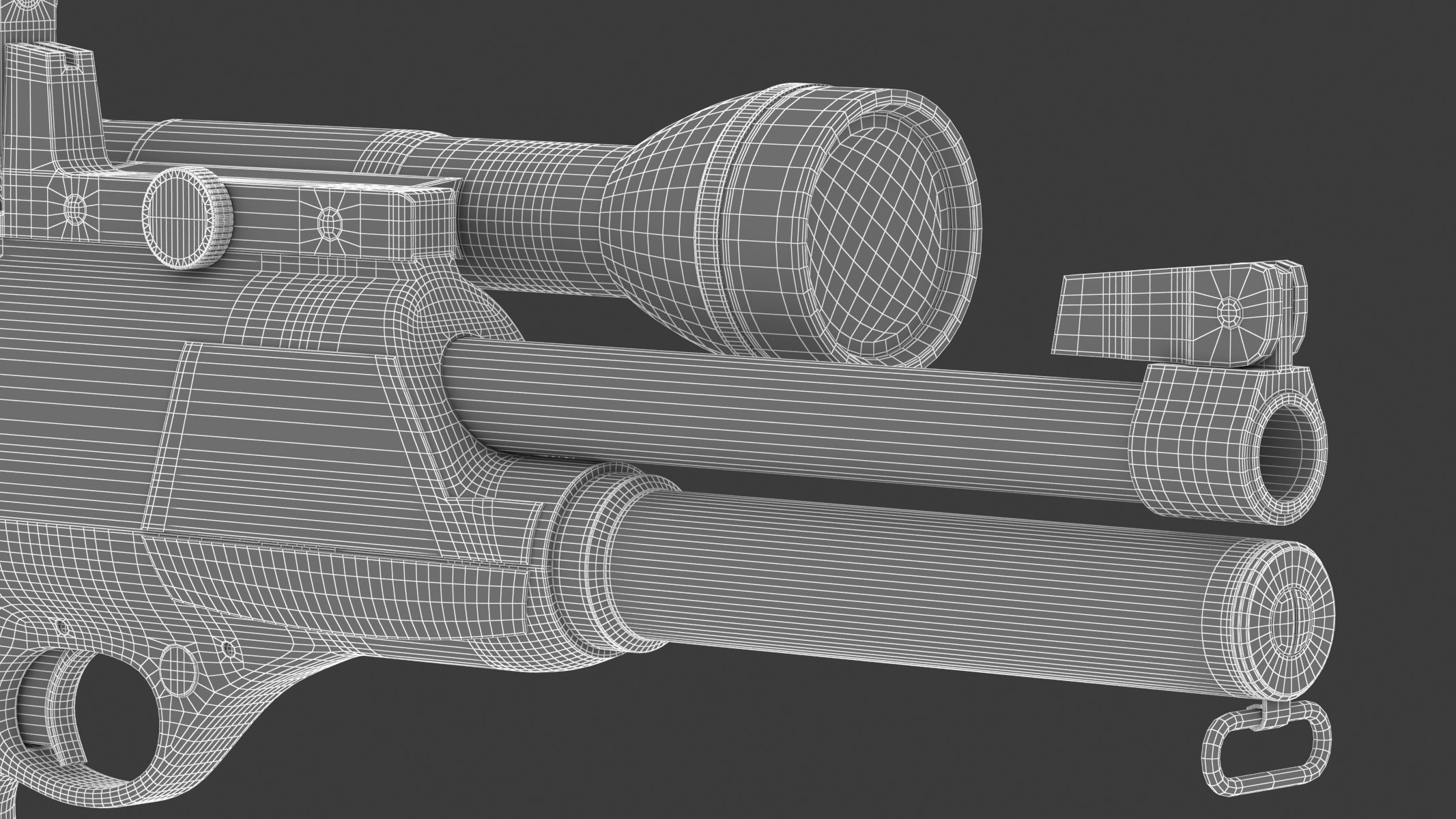 High Standard Model 10 3D model_20
