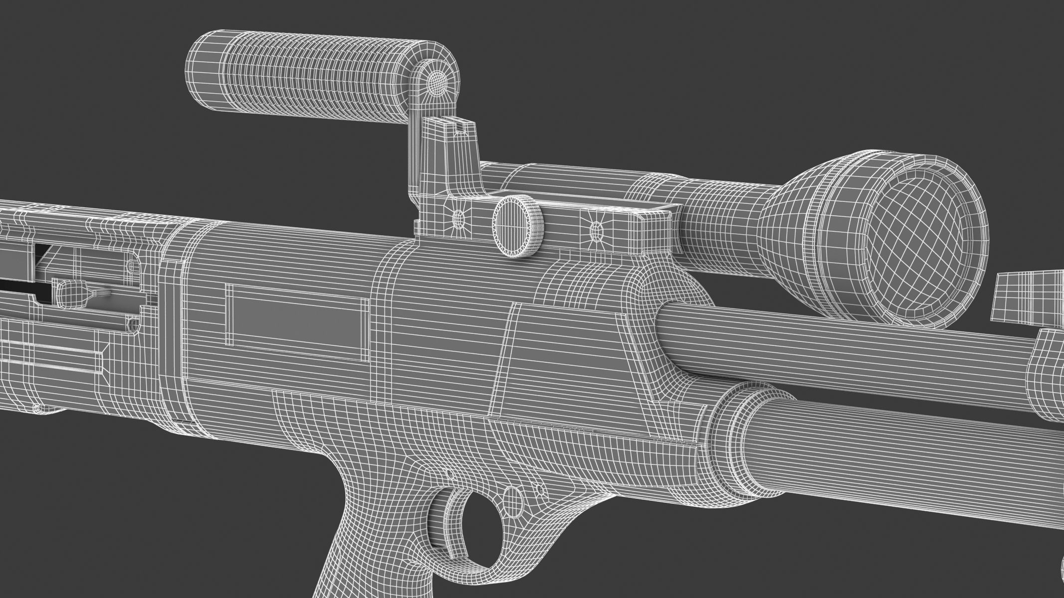 High Standard Model 10 3D model_24