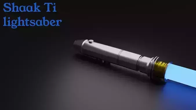 Shaak ti-Lightsaber 3D print model