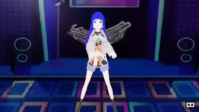 mmd model angel