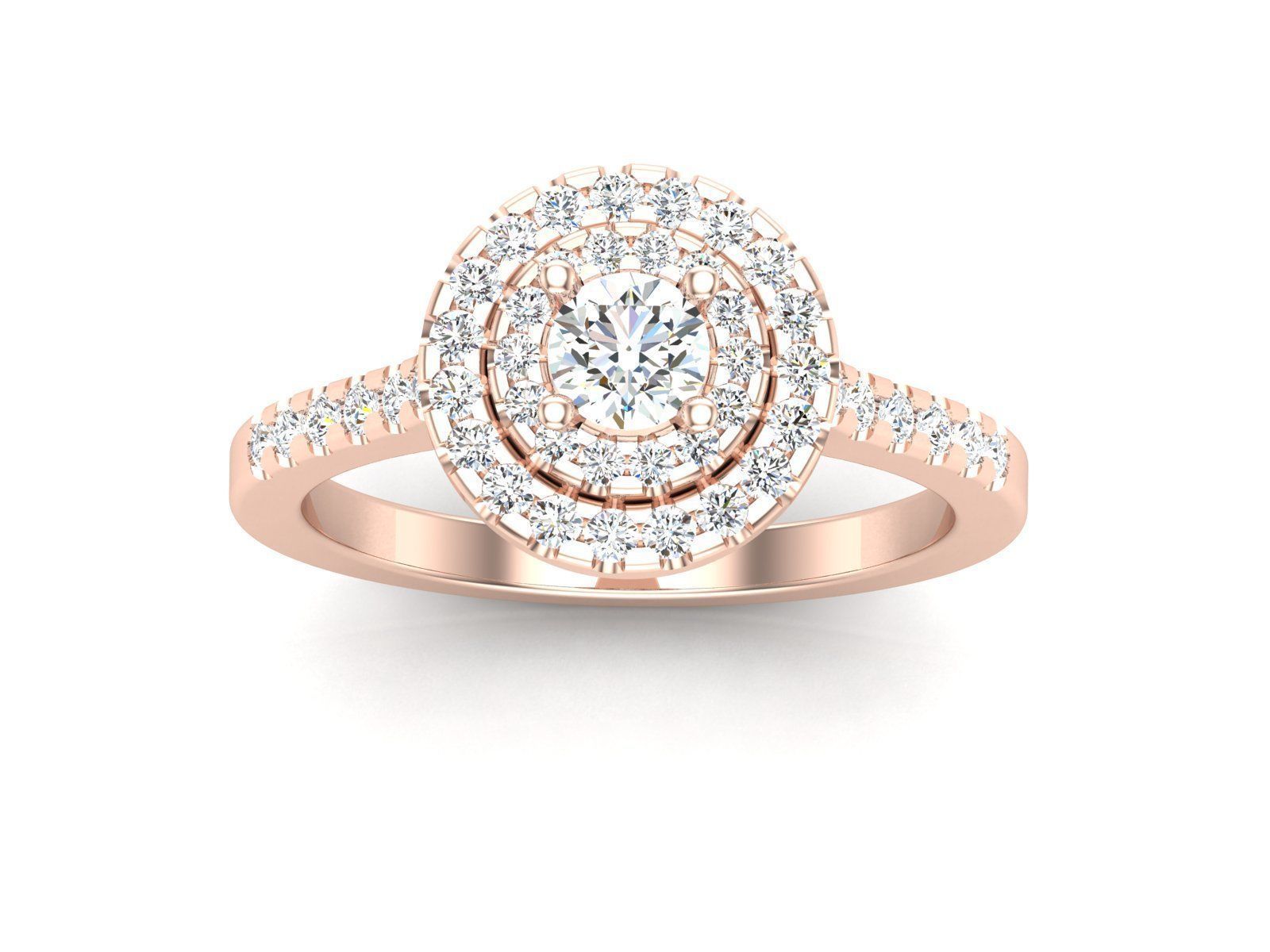 Women Ring 3D print model_6