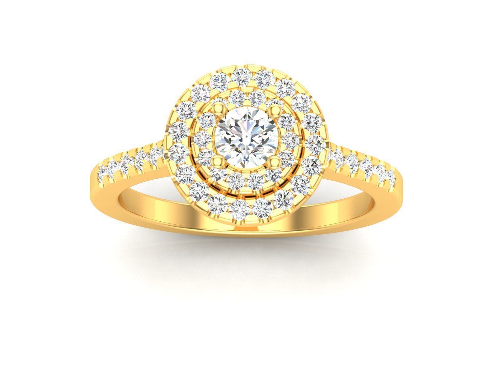 Women Ring 3D print model_8