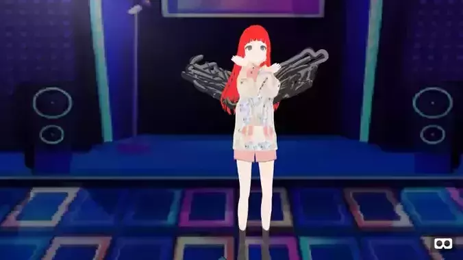 mmd model angel
