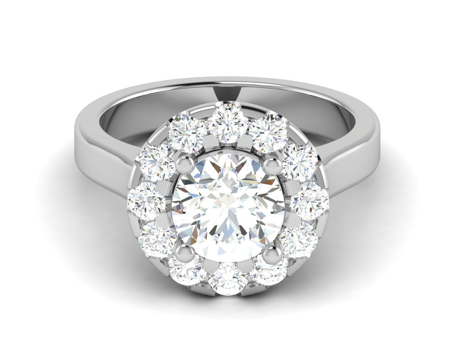 Women Ring 3D print model_1