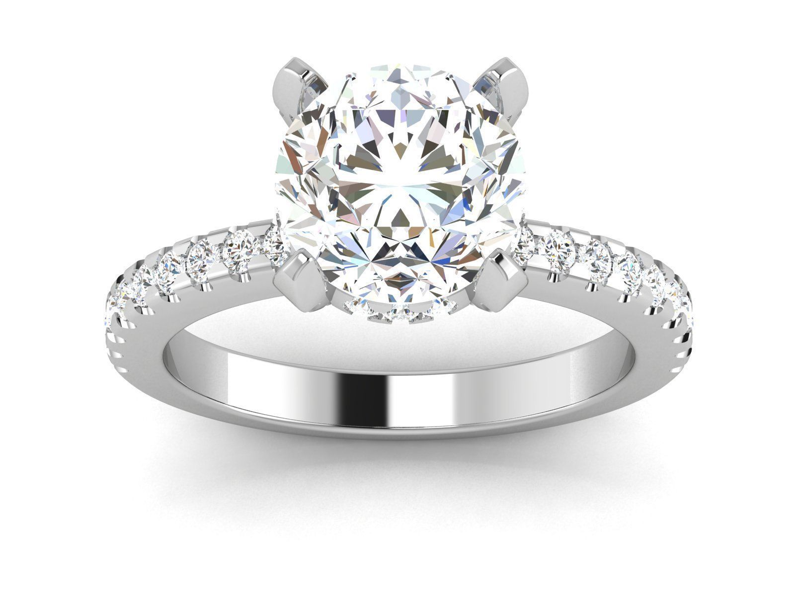 Women Ring 3D print model_4