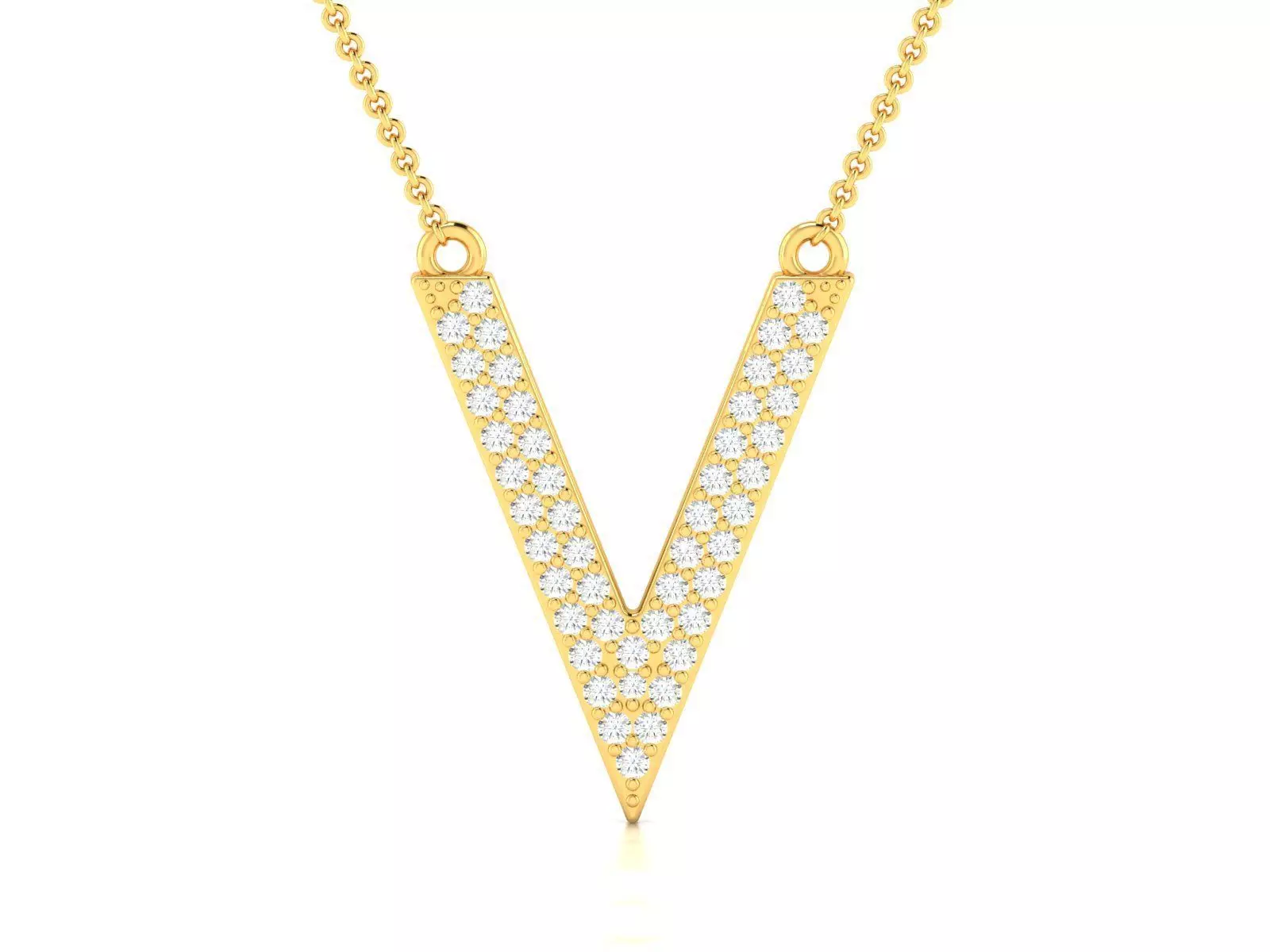 Women pendant 3D print model_0