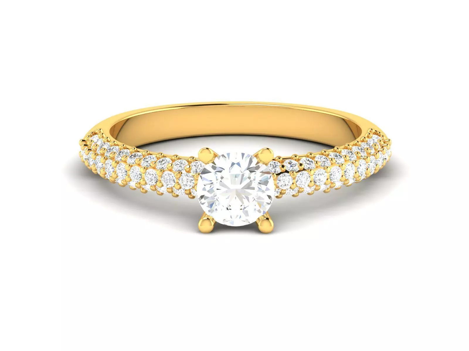 Women Ring 3D print model_0