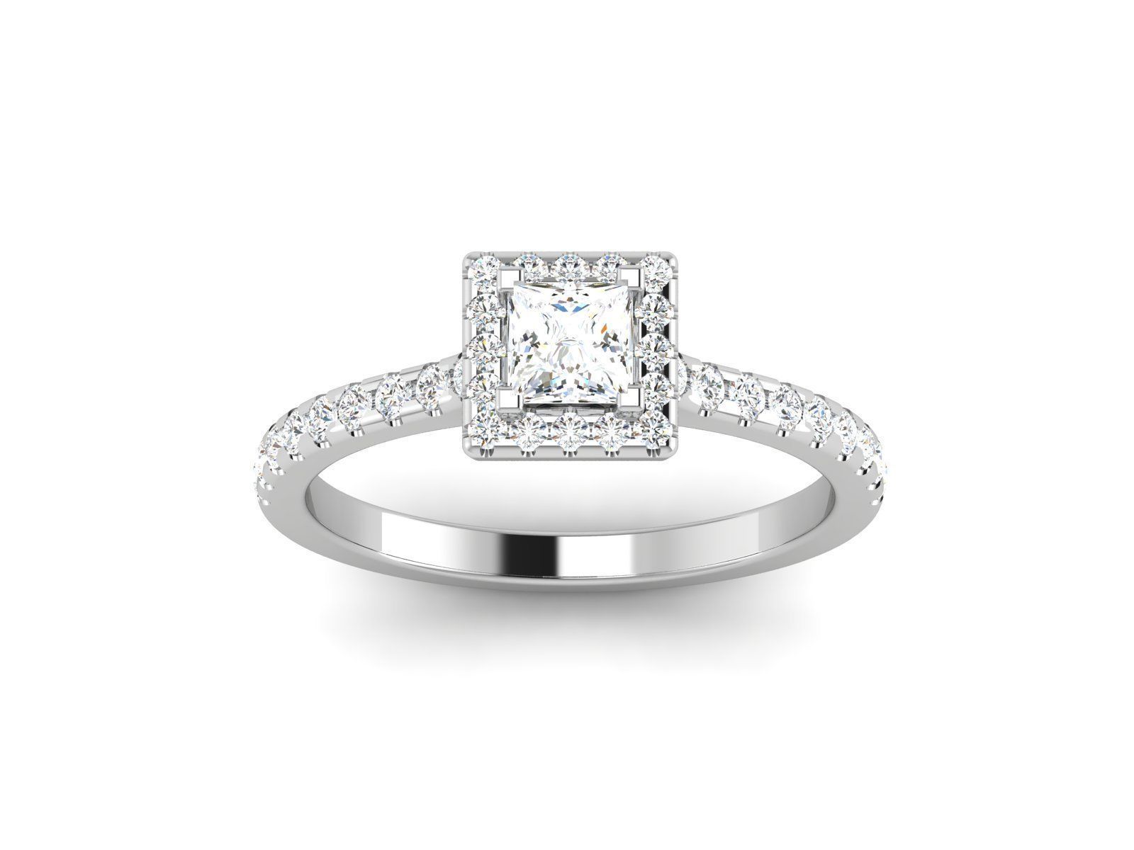 Women Ring 3D print model_5