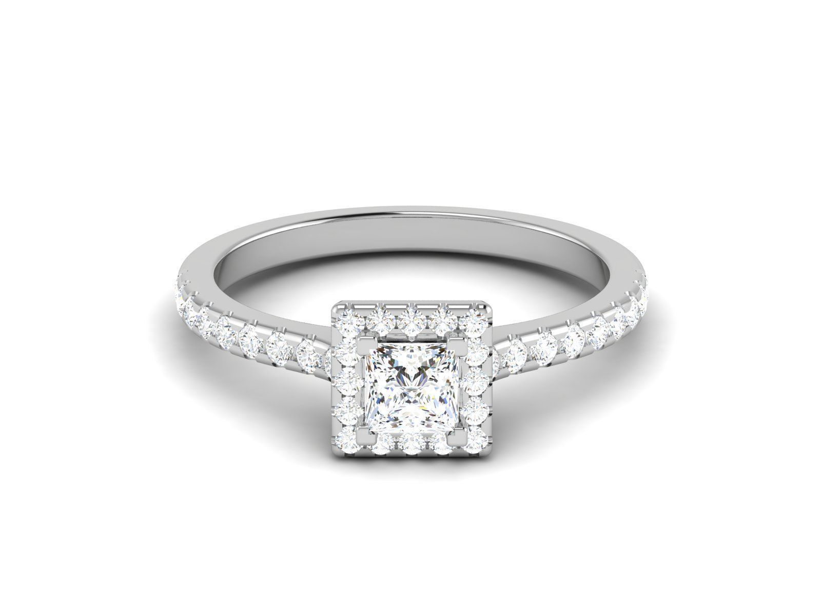 Women Ring 3D print model_2