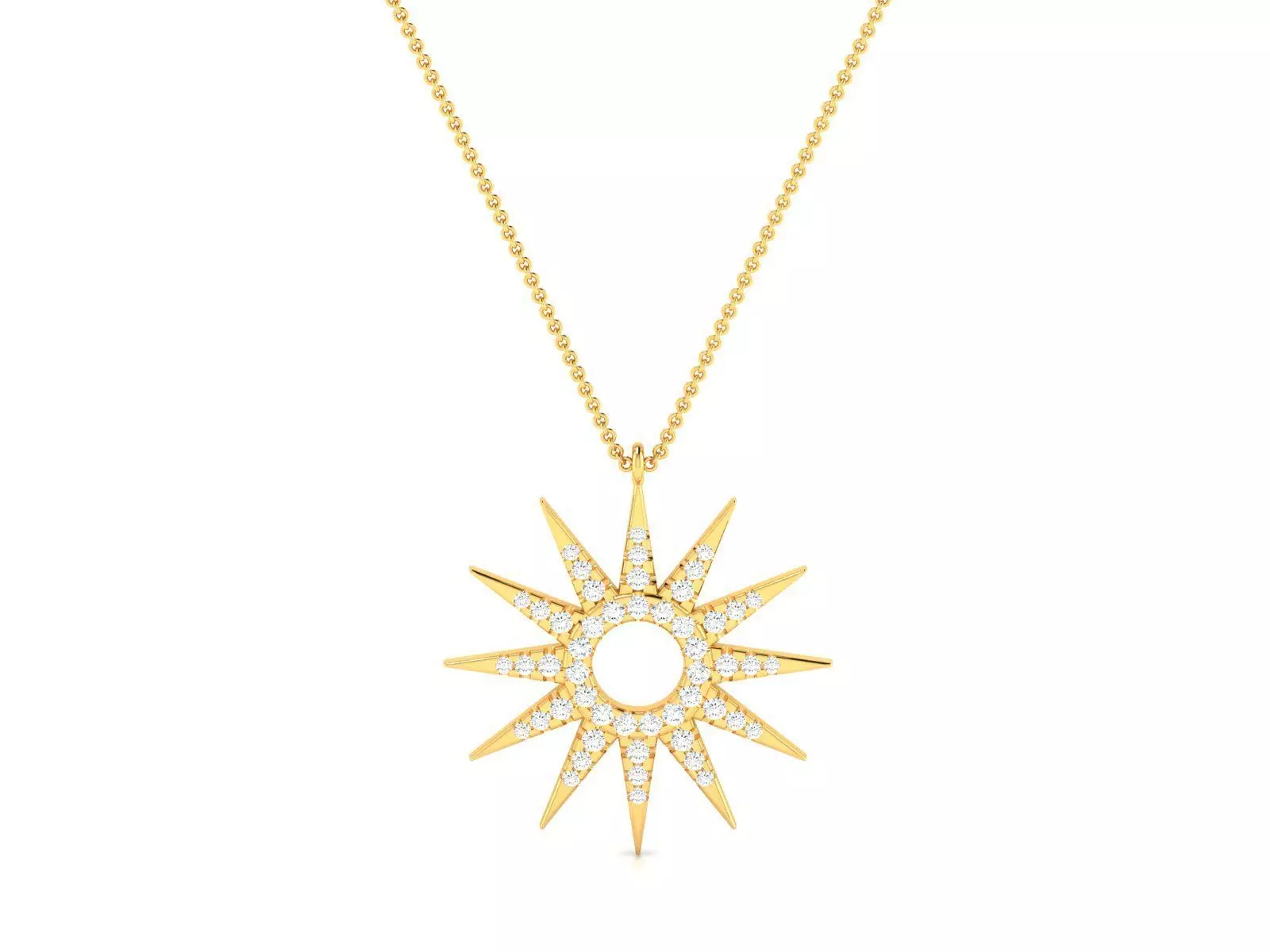 Women pendant 3D print model_0