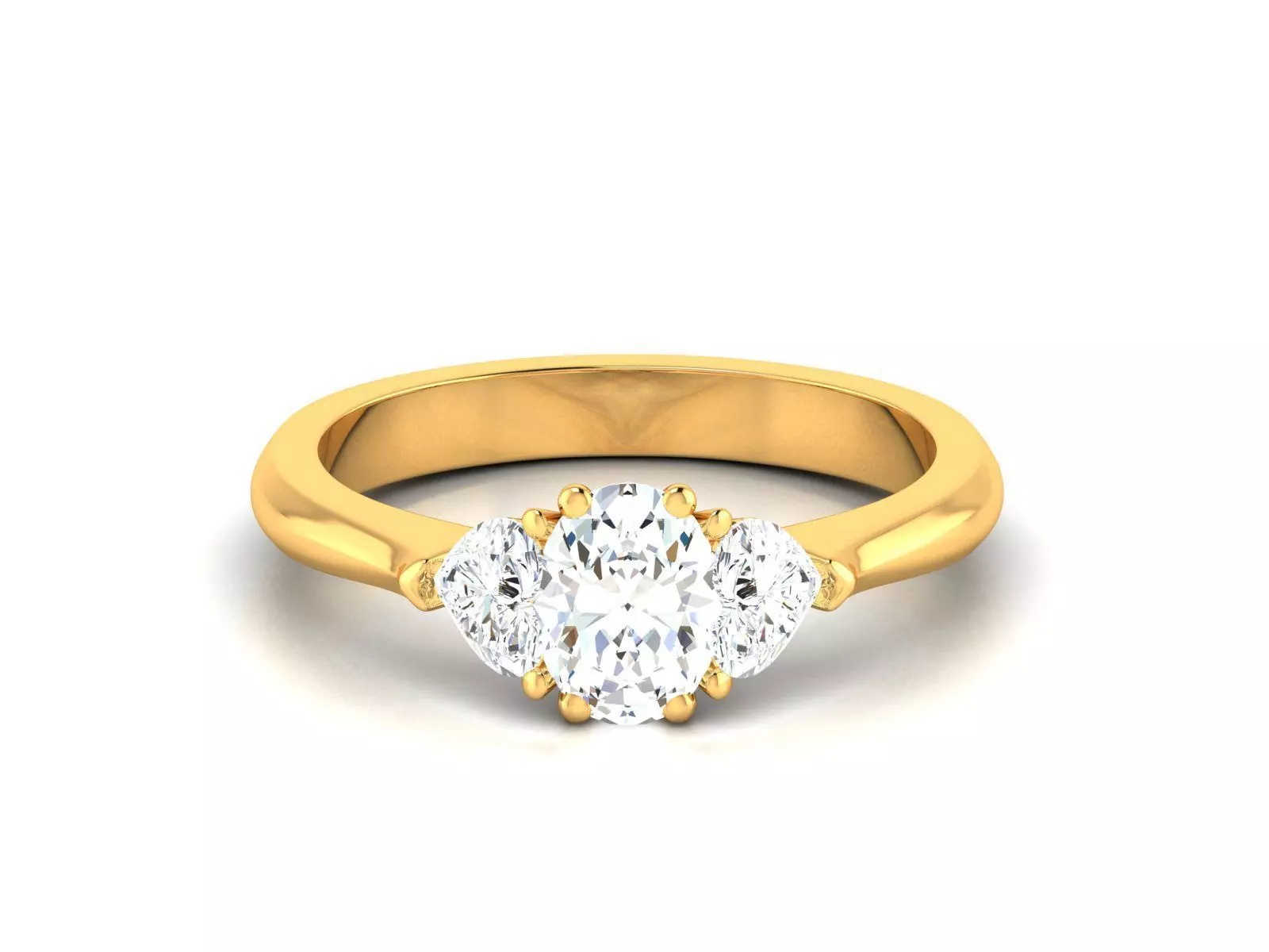 Women Ring 3D print model_0