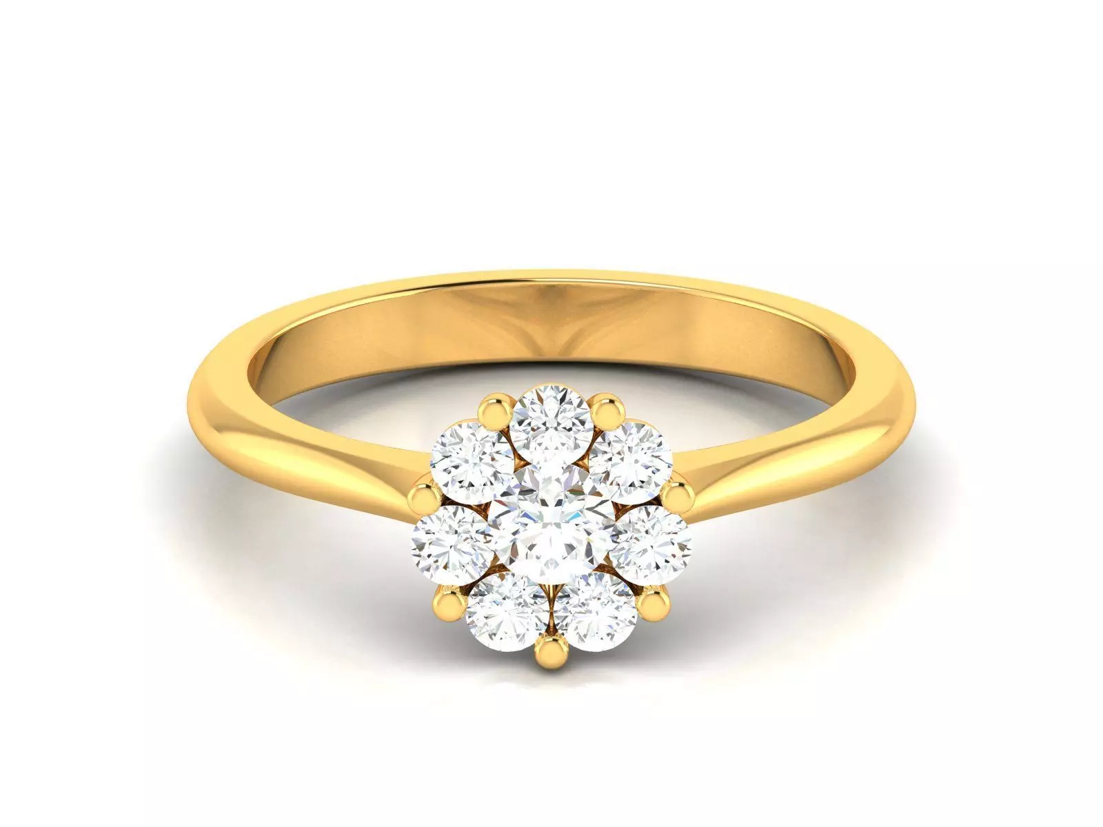 Women Ring 3D print model_0